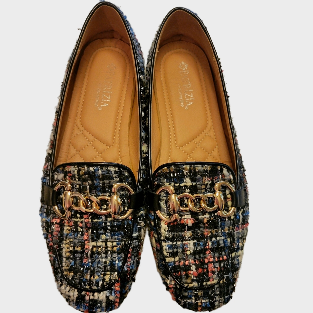 Patrizia by Spring Step Knitknot Rainbow multi slip on loafer